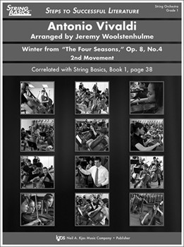 WINTER FROM THE FOUR SEASONS OP.8 NO.4 - SCORE by Woolstenhulme Jeremy for