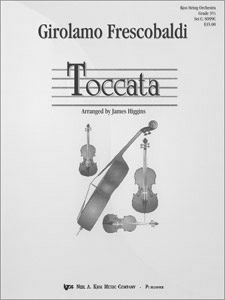 Toccata by Frescobaldi Girolamo - Higgins John - for Full Score