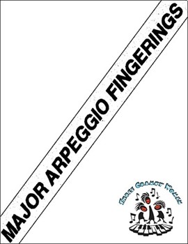 ARPEGGIO FINGERING CHART by for REFSTEXTS