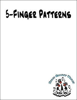 5-FINGER PATTERN/I CHORD CHART by for REFSTEXTS