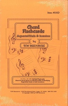 AUGMENTED CHORD FLASHCARDS by for REFSTEXTS