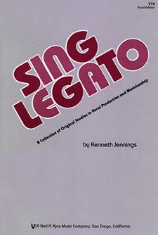 Sing Legato by Jennings for Vocal