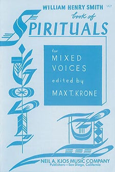 Smith Book Of Spirituals by Smith - Smith William - for SATB