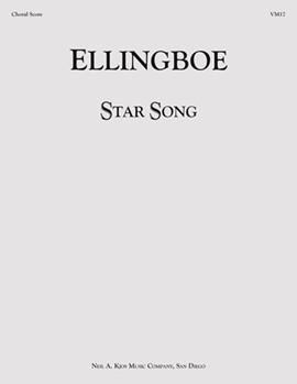 Star Song by Ellingboe Bradley for SATB and Piano