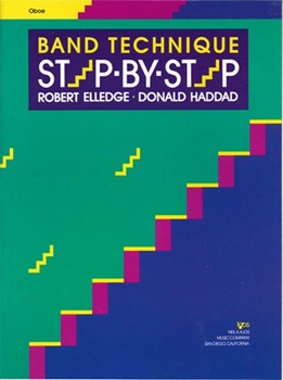 Band Technique Step By Step by Elledge and Haddad - Haddad Donald - for Oboe