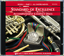 KJOS W21CD2 STANDARD OF EXCELLENCE BK 1, CD 2