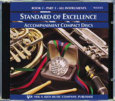 KJOS W22CD2 STANDARD OF EXCELLENCE BK 2, CD 2