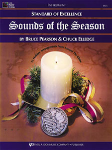 Kjos Pearson/Elledge Chuck Elledge  Standard of Excellence - Sounds of the Season - Electric Bass