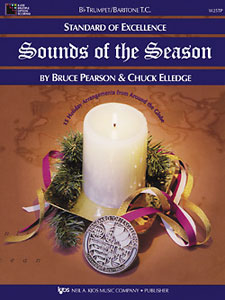Kjos Pearson/Elledge Chuck Elledge  Standard of Excellence - Sounds of the Season - Trumpet