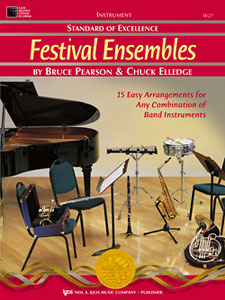 Kjos Pearson/Elledge Chuck Elledge  Standard of Excellence - Festival Ensembles Book 1 - Alto Clarinet
