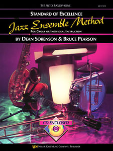 Kjos Sorenson/Pearson Bruce Pearson  Standard of Excellence - Jazz Ensemble Method - 1st Alto Saxophone