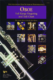 Foundations For Superior Performance Full Range Fingering and Trill Chart-Oboe