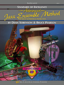 Kjos Pearson/Sorenson Bruce Pearson  Standard of Excellence - Advanced Jazz Ensemble Method - 1st Trombone