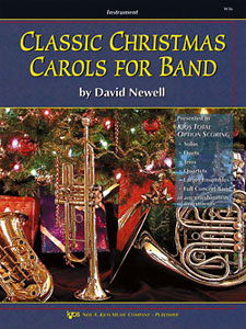 Kjos Newell D   Classic Christmas Carols for Band - Trombone / Baritone