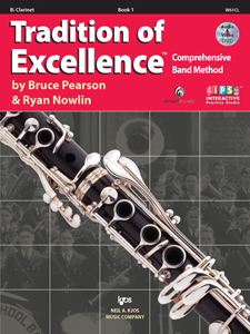 Kjos Pearson/Nowlin Ryan Nowlin  Tradition Of Excellence Book 1 - Clarinet