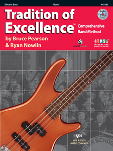 Kjos Pearson/Nowlin Ryan Nowlin  Tradition Of Excellence Book 1 - Electric Bass