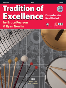 TRADITION OF EXCELLENCE BK 1, PERCUSSION TOE