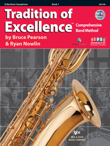 Kjos Pearson/Nowlin Ryan Nowlin  Tradition Of Excellence Book 1 - Baritone Saxophone