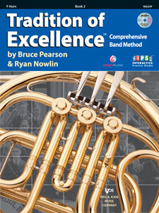 Kjos Pearson/Nowlin Ryan Nowlin  Tradition of Excellence Book 2 - F Horn