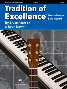 Kjos Pearson/Nowlin Ryan Nowlin  Tradition of Excellence Book 2 - Piano / Guitar