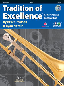 Kjos Pearson/Nowlin Ryan Nowlin  Tradition of Excellence Book 2 - Trombone