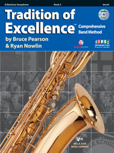 Kjos Pearson/Nowlin Ryan Nowlin  Tradition of Excellence Book 2 - Baritone Saxophone