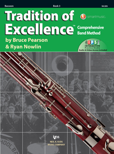 KJOS W63BN TRADITION OF EXCELLENCE BK 3, BASSOON