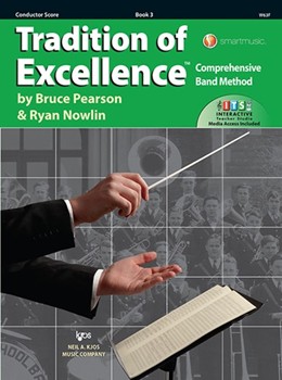 KJOS W63F TRADITION OF EXCELLENCE BK 3, CONDUCTOR SCORE