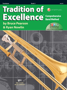 KJOS W63TB TRADITION OF EXCELLENCE BK 3, TROMBONE