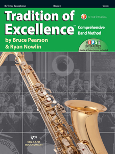 Kjos Pearson / Nowlin Ryan Nowlin  Tradition of Excellence Book 3 - Tenor Sax