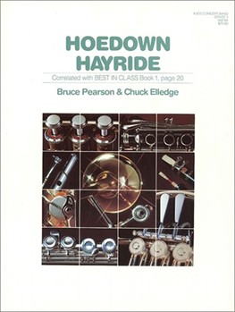 Hoedown Hayride by Elledge Chuck for Concert Band
