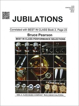 Jubilations by Pearson Bruce for Concert Band