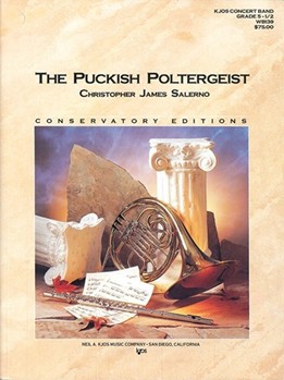 Puckish Poltergeist by Salerno C J for Concert Band