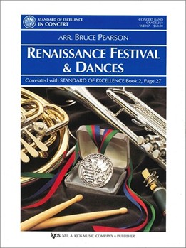 Renaissance Festival & Dances by Pearson Bruce for Concert Band