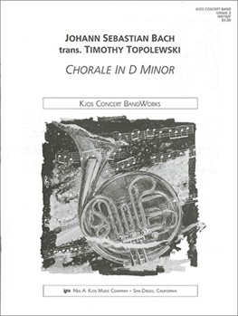 CHORALE IN D MINOR, SCORE