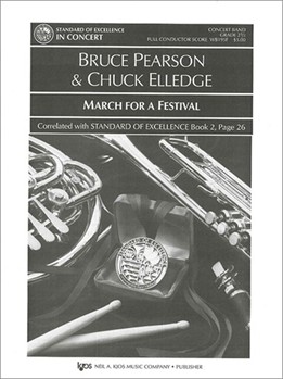 March For A Festival by Pearson and Elledge for Full Score