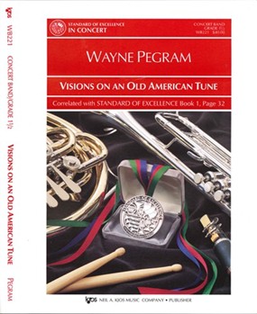 Visions On An Old American Tune by Pegram W for Concert Band