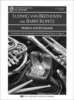 MARCH AND ECOSSAISE - SCORE
