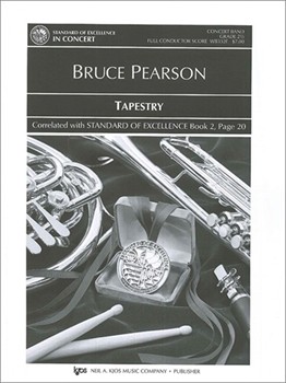 TAPESTRY SCORE by Pearson Bruce for Concert Band