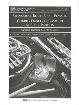 RENAISSANCE ROCK-COURTLY DANCE-SCORE