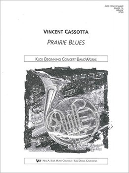 PRAIRIE BLUES - SCORE by Vincent Cassotta for Concert Band