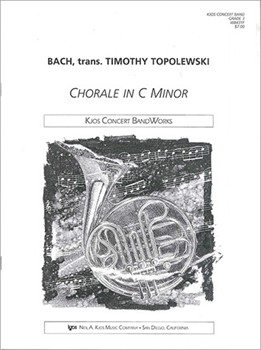 CHORALE IN C MINOR - SCORE by Topolewski Timothy for Concert Band