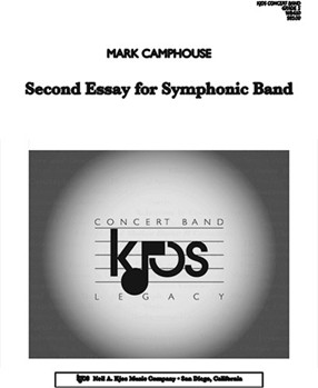 SECOND ESSAY FOR SYMPHONIC BAND - SCORE by Camphouse Mark for Concert Band