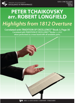 Highlights From 1812 Overture (Grade 1) - Band Arrangement