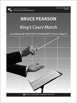 King's Court March - Full Score by Pearson Bruce for Full Score
