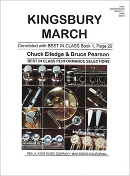 Kingsbury March by Pearson and Elledge for Concert March