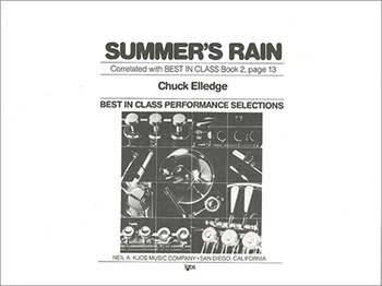 Summer's Rain by Elledge Chuck for Full Score