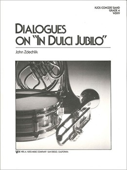 DIALOGUES ON"IN DULCI JUBILO"-SCORE