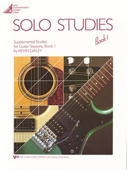 SOLO STUDIES BOOK 1 (FOR GUITAR SESSIONS BOOK 1) by Daley Kevin for CONT Combo