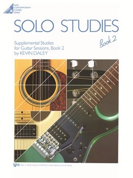 SOLO STUDIES BOOK 2 (FOR GUITAR SESSIONS BOOK 2) by Daley Kevin for CONT Combo